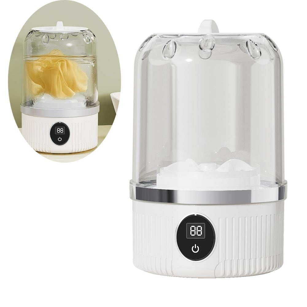 Portable Mini Washing Machine – USB Battery Powered, Compact & Lightweight, FCC/CE Certified