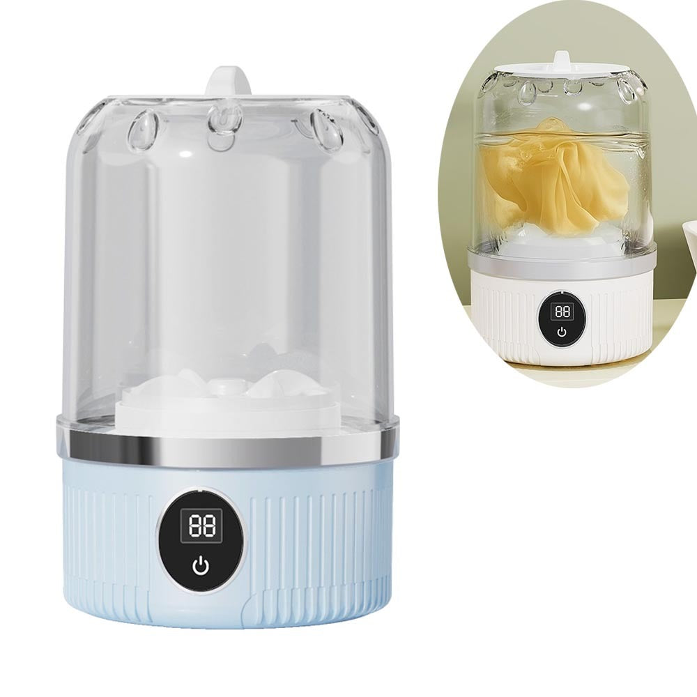 Portable Mini Washing Machine – USB Battery Powered, Compact & Lightweight, FCC/CE Certified